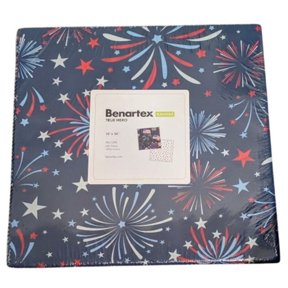 True Hero Layer Cake by Benartex Kanvas 10 inch Retired